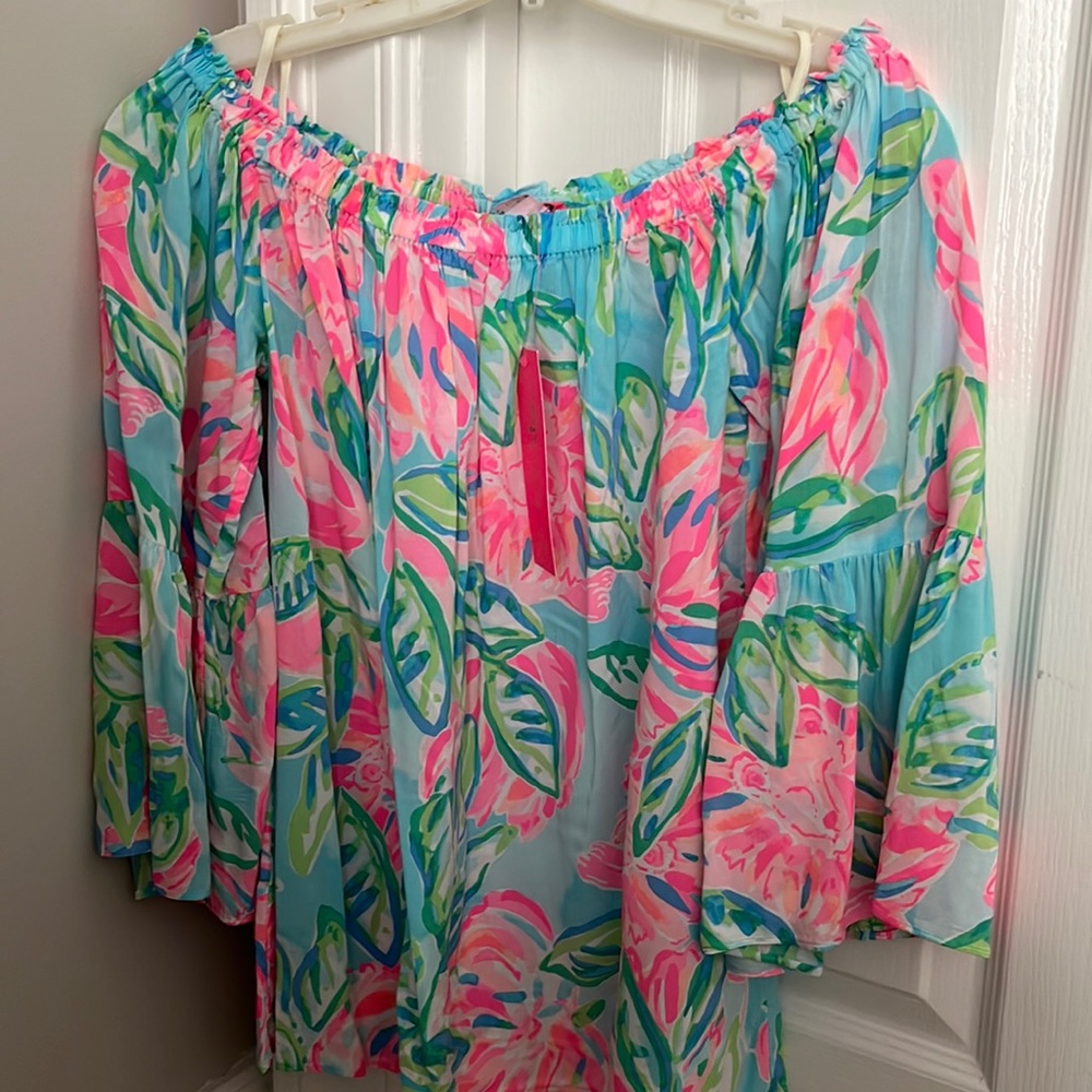 Lilly Pulitzer, Nevie Top. Size small. Never worn, tags still on